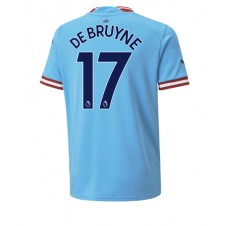 Manchester City Kevin De Bruyne #17 Hjemmedrakt 2022-23 Kortermet